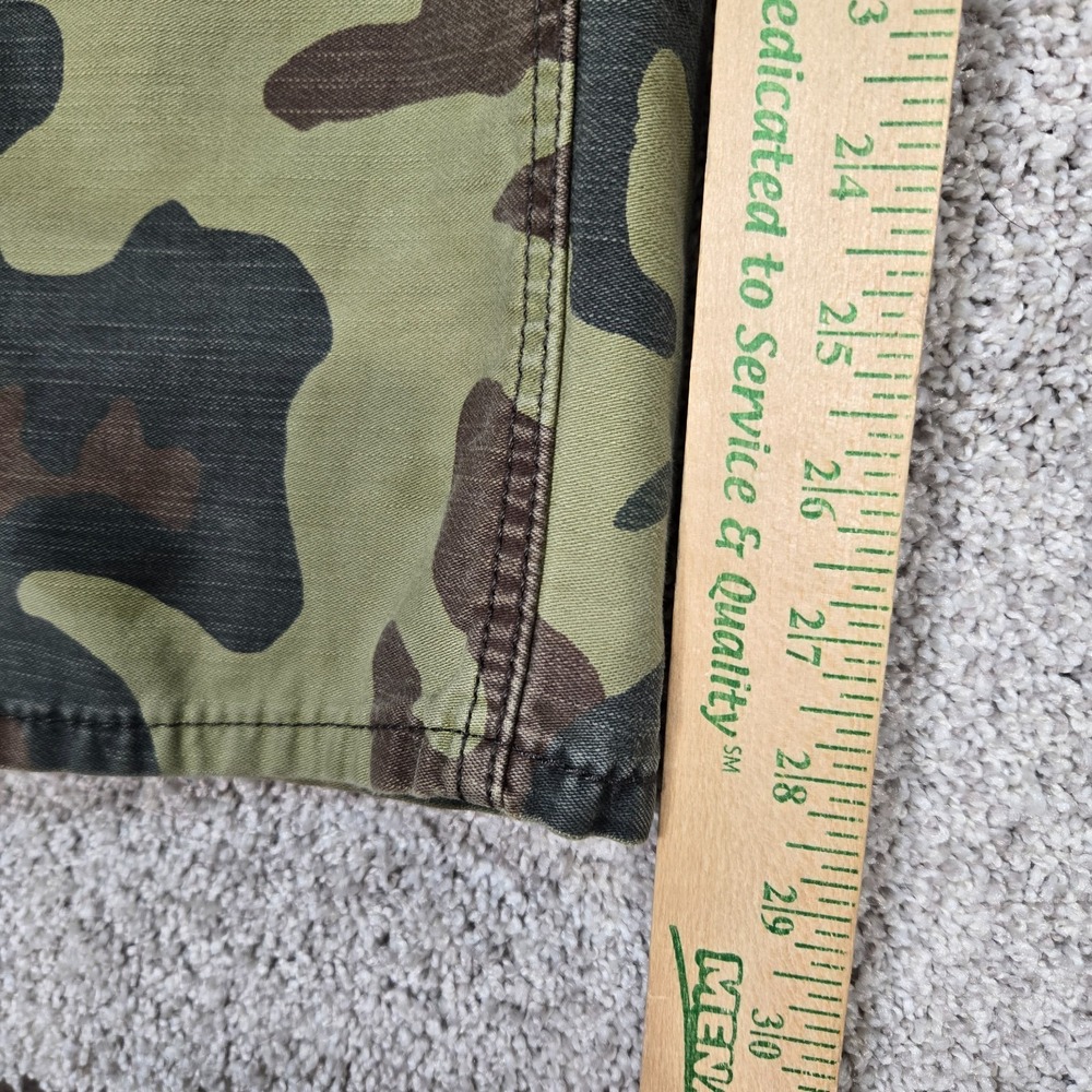 Levis 541 Jeans Mens 35x30 Green woodland Camo Athletic Tapered 5 pocket pants - Picture 7 of 11